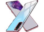 Copertura In Tpu Per Samsung Galaxy S20 Custodia In Silicone Trasparente Con Marchio A Colori Custodia Per Telefono Cellulare