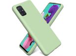 Custodia Samsung Galaxy A71 Protezione Del Telefono Cellulare Copertura Silicone Gel Custodia Del Telefono Cellulare, Verde