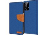 Custodia Del Telefono Cellulare Samsung Galaxy A72 Case Portafoglio Flip Case Custodia Protettiva Cover Tessuto Cover
