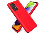 Custodia Per Samsung Galaxy A55 5G Custodia Protettiva Del Telefono Cellulare In Gel Di Silicone, Rosso