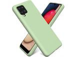 Custodia Samsung Galaxy A12 / M12 Protezione Del Telefono Cellulare Copertura In Silicone Gel Custodia Del Telefono Cellulare, Verde