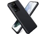 Custodia Samsung Galaxy S21 Ultra Protezione Del Telefono Cellulare Copertura In Silicone Gel Custodia Del Telefono Cellulare, Nero