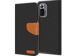 Custodia Del Telefono Cellulare Xiaomi Redmi Note 10 Pro Case Portafoglio Flip Case Custodia Protettiva Cover Tessuto Cover