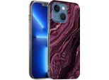 Custodia Per Apple Iphone 13 Copertura Protettiva Motivo Marmo Custodia Per Telefono Cellulare Silicone Slim Cover