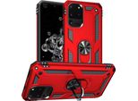 Custodia Per Cellulare Armor Shield Per Samsung Galaxy S20 Ultra Cover Custodia Ibrida Per Cellulare, Rosso