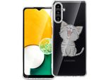 Custodia Del Telefono Cellulare Per Samsung Galaxy A13 5G / A04S Copertura In Silicone Motivo Caso Di Copertura Protettiva
