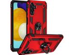 Custodia Per Telefono Cellulare Armor Shield Per Samsung Galaxy A14 5G Custodia Ultra Ibrida Custodia Per Telefono Cellulare, Rosso