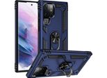 Custodia Per Cellulare Armor Shield Per Samsung Galaxy S23 Custodia Per Cellulare Ultra Cover Ultra Hybrid Case, Blu