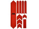 Adesivi Extra Ams Honeycomb Frame Guard, Rosso