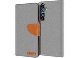 Flip Cover Samsung Galaxy S24 Fe Custodia Del Telefono Cellulare Flip Case Custodia Protettiva Book Cover
