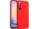 Custodia Per Samsung Galaxy A25 5G Custodia Protettiva Del Telefono Cellulare In Gel Di Silicone, Rosso
