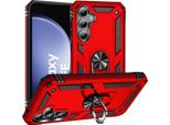 Custodia Per Cellulare Armor Shield Per Samsung Galaxy S23 Fe Cover Custodia Ultra Ibrida Per Cellulare, Rosso