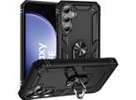 Custodia Per Cellulare Armor Shield Per Samsung Galaxy S23 Fe Cover Custodia Ultra Ibrida Per Cellulare, Nero
