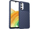 Custodia Del Telefono Cellulare Per Samsung Galaxy A34 5G Copertura Thunder Case Tpu Antiscivolo Protettivo