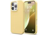Custodia Per Apple Iphone 16 Pro Custodia Del Telefono Cellulare Custodia Di Protezione Del Telefono Cellulare Copertura In Silicone Custodia Del Telefono Cellulare, Giallo