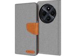 Flip Cover Per Xiaomi Redmi 14C / Poco C75 Custodia Del Telefono Cellulare Flip Case Copertura Protettiva Book Cover