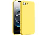 Custodia Per Apple Iphone 16E Custodia Del Telefono Cellulare Custodia Di Protezione Del Telefono Cellulare Copertura In Silicone Custodia Del Telefono Cellulare, Giallo