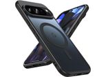 Custodia Magnetica Per Google Pixel 9 Pro Cover Magsafe Cover Protettiva Telaio In Tpu Antiurto Forte Anello Magnetico, Nero