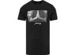 T-Shirt Da Uomo Mr. Tee Pray Tee Nero - 4XL