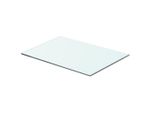 Vidaxl Ripiani 2 Pz. Vetro Trasparente 50X30 Cm