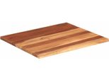 Vidaxl Piano Del Tavolo In Legno Massiccio Di Acacia 25-27 Mm 60X70 Cm