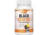 Olio Di Semi Neri 1000Mg (120 Capsule) Integratore Alimentare, Sistema Immunitario, Cuore, Digestione, Articolazioni