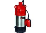 Pompa Sommersa A Pressione Einhell GC-PP 900 N, Portata Massima 6000 L/H, Potenza 900 W, Prevalenza Massima 32 M