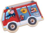Haba 304594 Puzzle Del Motore Dei Pompieri 6 Pezzi Da 1 Anni
