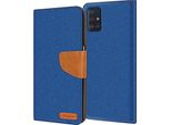 Custodia Del Telefono Cellulare Samsung Galaxy A51 Case Portafoglio Flip Case Custodia Protettiva Cover Tessuto Cover