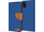 Custodia Del Telefono Cellulare Samsung Galaxy A31 Case Portafoglio Flip Case Custodia Protettiva Cover Tessuto Cover