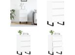 Vidaxl Credenza Bianca 40X35X70 Cm Materiale A Base Di Legno - Credenza - Credenza - Armadio - Credenza