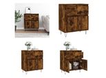 Vidaxl Credenza In Rovere Affumicato 60X35X70 Cm Materiale A Base Di Legno - Credenza - Credenze - Cassettiere - Buffet