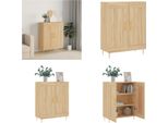 Vidaxl Credenza In Rovere Sonoma 69,5X34X90 Cm - Credenza - Credenze - Armadio - Armadio Portaoggetti
