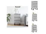 Vidaxl Credenza Grigio Cemento 40X35X70 Cm In Legno - Credenze