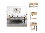 Vidaxl Comodini 2 Pezzi Rovere Sonoma 40,5X31X60 Cm Materiale A Base Di Legno - Comodini