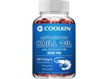 Olio Di Krill Antartico 3000Mg (120 Capsule) Integratore Alimentare, Articolazioni, Cuore, Pressione Sanguigna, Capelli, Pelle, Ossa, Sistema Immunitario