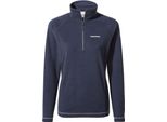 Craghoppers - Pile "Miska Vi"", Con Mezza Zip Per Donna CG1647 (36 De) (Blu Navy)"
