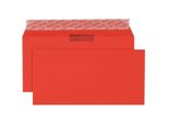 Elco 18833.92 Elco BriefumschläGe Din Lang Ohne Fenster Rot 250 St.