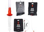 Borsa Per Doccia Da Campeggio Doccia Solare Da Esterno Doccia Solare Da Giardino Doccia Da Piscina Portatile Nero 15 L