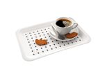 Orion Piatto Da Portata Piatto Da Portata Vassoio Da Cameriere Vassoio Da Portata Vassoio Da Cucina Bianco 33X23 Cm
