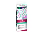 Tombow Abt-6C-5Tombow Abt Dual Brush Pen Set Da 6, Colori Vintage, Confezione In Cartone