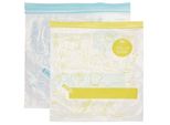 Sacchetti Ziplock Per La Conservazione Degli Alimenti Sacchetti Di Alluminio 20 X 1,2L + 20 X 2,5L