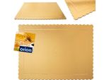 Orion Base Per Torte Fetta Di Torta Tavola Per Torte Fetta D'oro Rettangolare 40X30 Cm