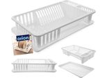 Scolapiatti Orion Scolapiatti Bianco 45,5X28X10 Cm