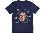 The Rolling Stones - Maglietta "Hackney Diamonds"" Per Bambini/Ragazzi Unisex RO9004 (M) (Marineblau)"