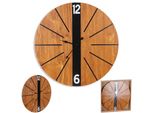 Orologio Da Parete Vilde Orologio Da Camera Orologio Da Soggiorno Orologio Da Cucina Marrone 60 Cm