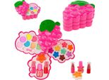 Viso Make-Up Kit Make-Up Ragazze Giocattolo Uva Set Cosmetici Facciali Make-Up Toy