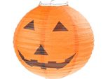 Lanterna Di Zucca Appesa Di Carta Grande