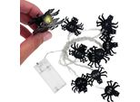 Luci Ragni 10 Led Ghirlanda Luminosa Decorazioni Di Halloween Spaventoso