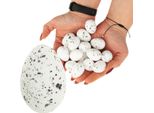 Uova Di Pasqua, Uova Di Quaglia Maculate, Decorazione Per Cesto, 36Szt/Kpl